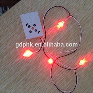 Flashing led light type of sound box small sound box musical sound chip for card