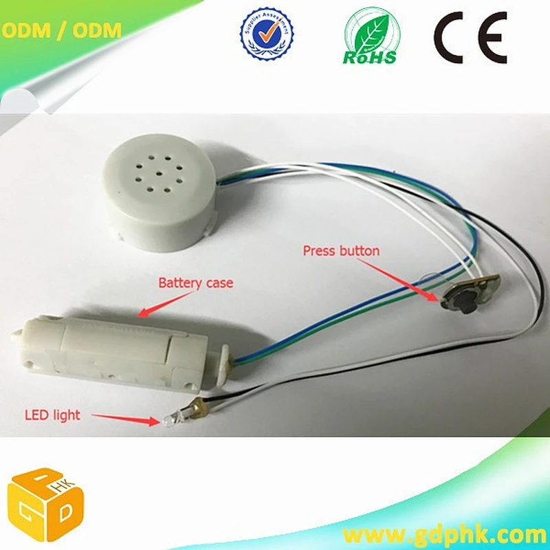 Hot sell custom sound recordable talking button funny talking buttons
