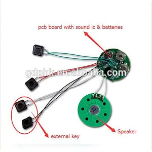 greeting card sound chip recordable sound module for greeting cards