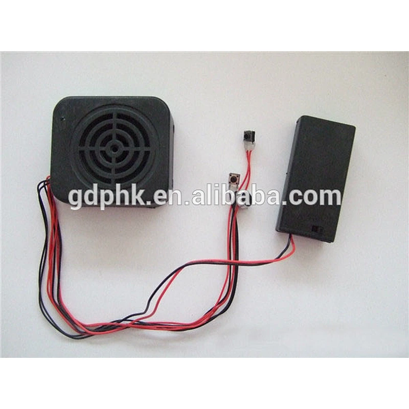 Custom animal sounds box external button micro sound chip outdoor voice pre recorder toys module