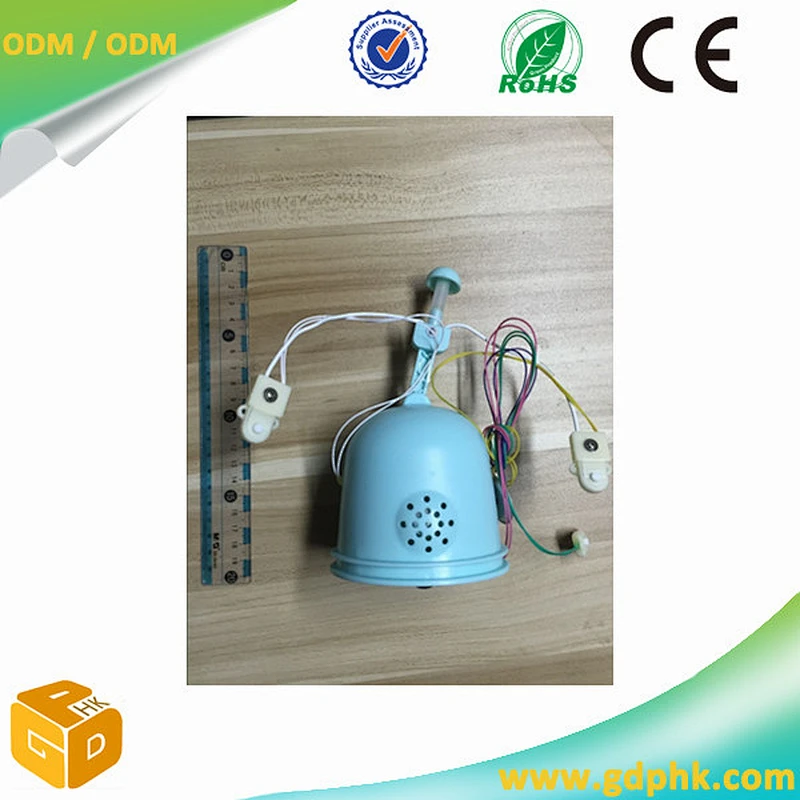 Customized electronic singing and movement module for plush toy