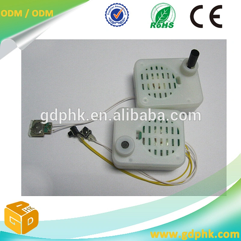 Mini voice recorder chip sound module for toys push button voice recorder module