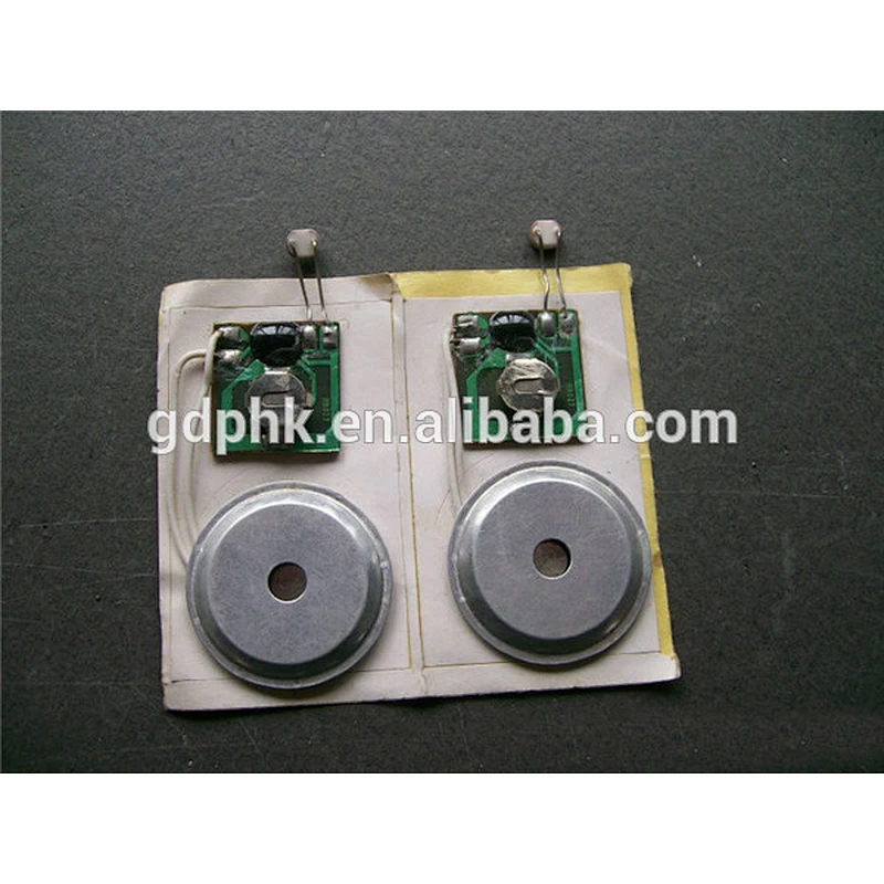 jingle bells musical sound chip for cards / buzzer type greeting card sound chip