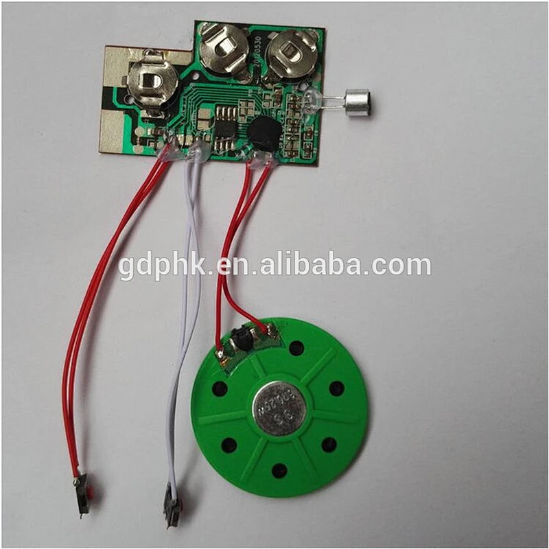 mini voice recorder chip recordable greeting card sound chip greeting card sound module