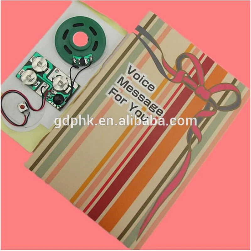Christmas music chip for greeting cards/greeting card sound module