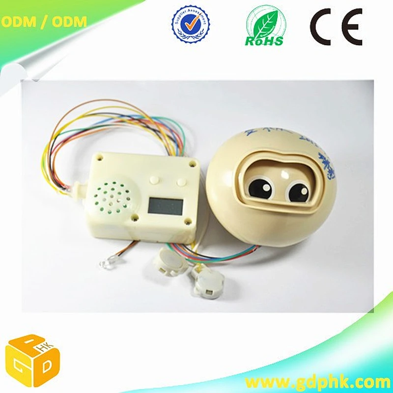 Customized sound buzzer with timer and flashing LED light