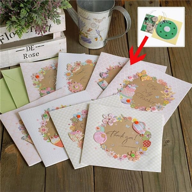 audio record birday  greeting card voice