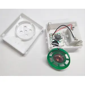 Push button electronic animal sound voice music box sound module for plush bear