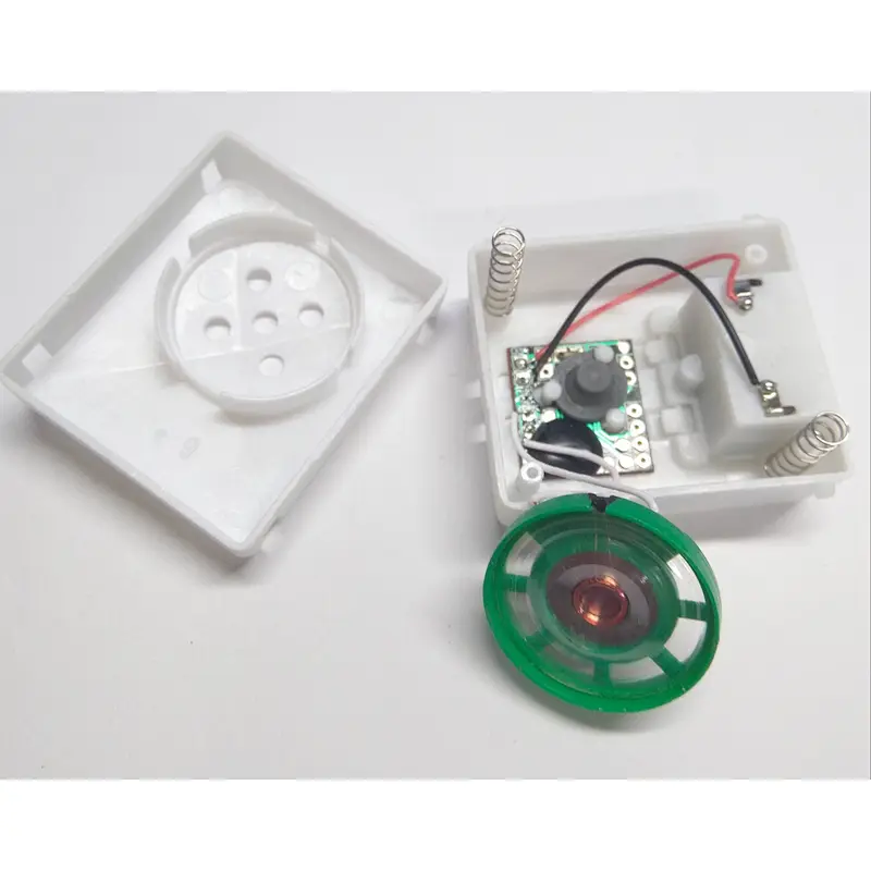 Push button electronic animal sound voice music box sound module for plush bear