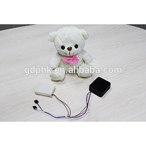 recordable sound chip for toy push button sound modules with battery box