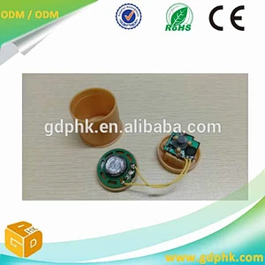 Round shape sound recording module for plush toys speech sound module for doll