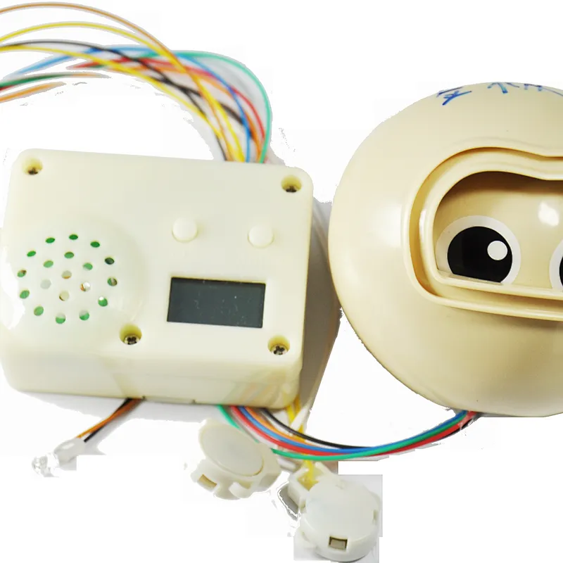 Eye Movement motion sensor sound module custom music box with Alarm Clock function for plush toys