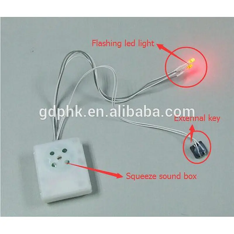 light activated sound module plush toy light sensor sound module for toys