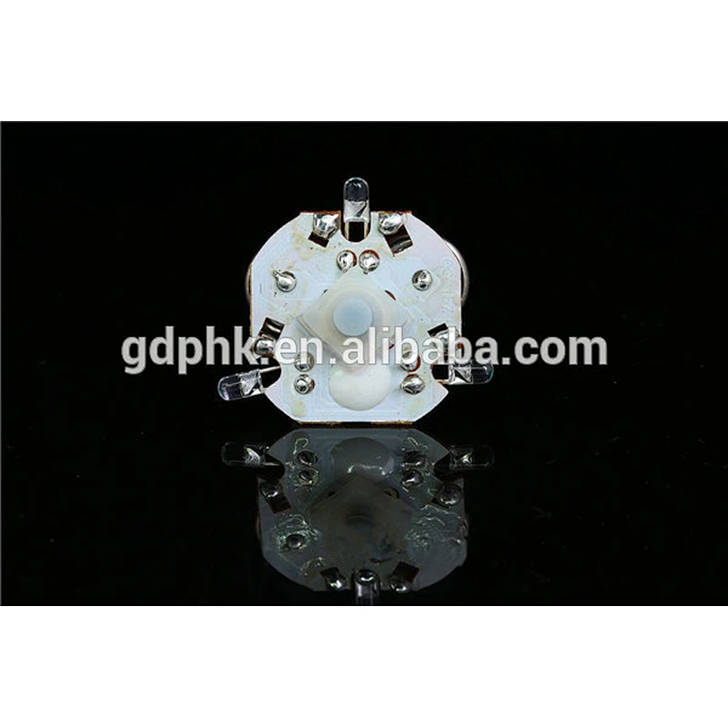 Push button control flashing led module for toys