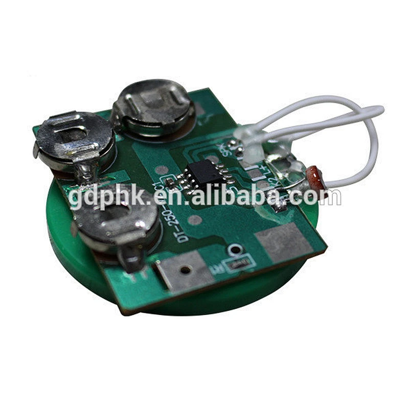 recordable sound module for greeting cards / light sensor sound module