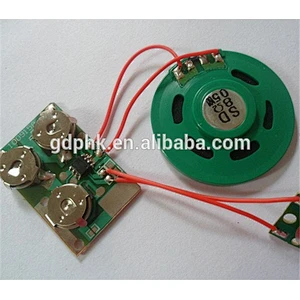 greeting card music chip toy sound modules supplier sound chip