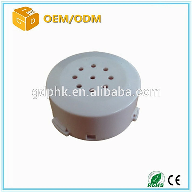 Round shape sound box musical sound box module for toy with external battery box