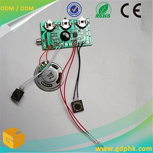 customized mini recordable sound modules for greeting card