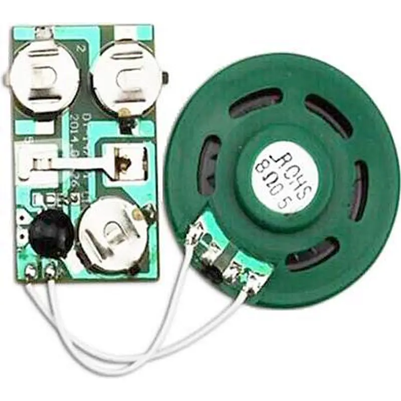 Frozen voice pre-recording ic chip / vibration control voice module sound pre-recording device for toy