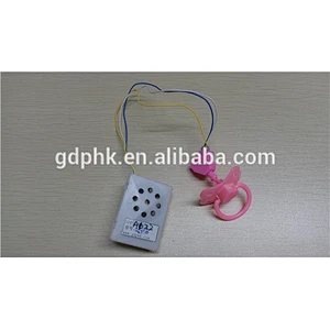 Programmable ic sound chips baby sound stuffed animal sound box with teat