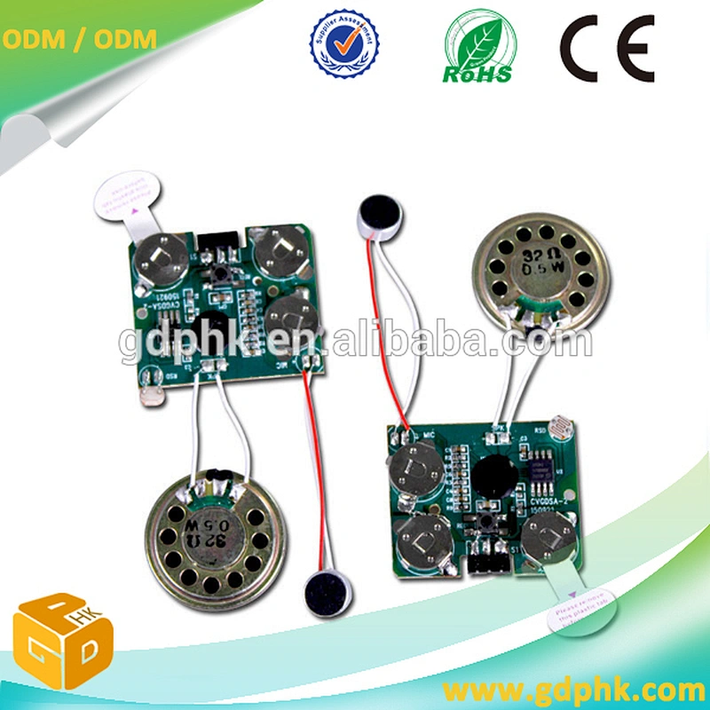 Happy birthday musical sound chip for christmas greeting card