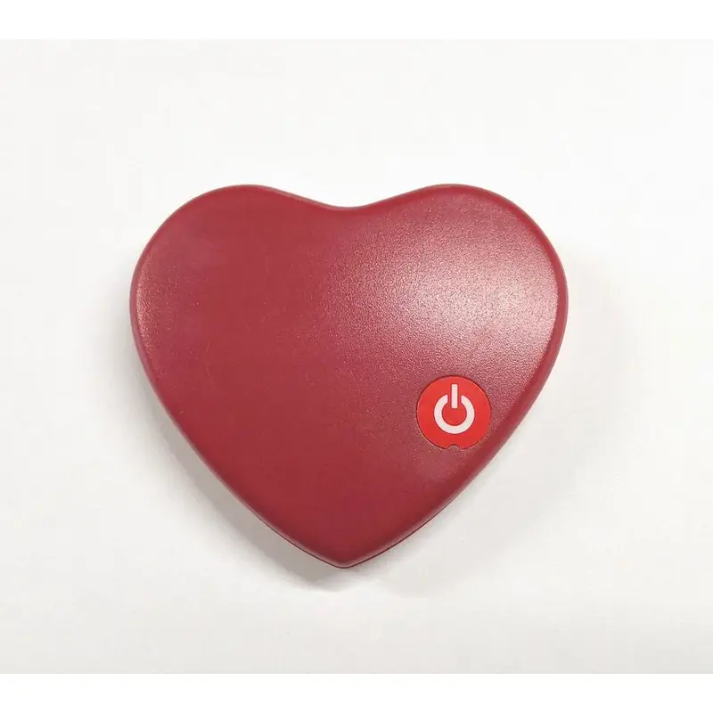Portable  CE / ROHS certificated Heart shape vibration toy module for plush toy