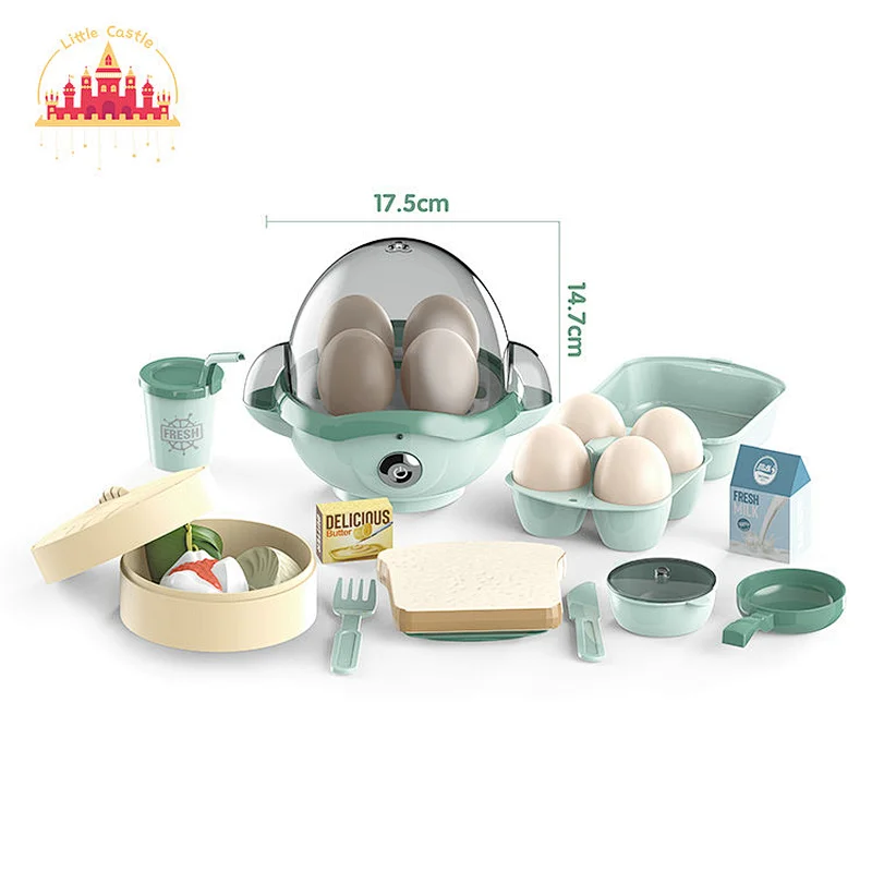 Newest plastic rotary egg steamer with lighting and sound effects for kids SL10D161