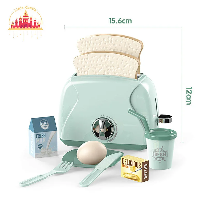 New Arrival kitchen pretend play electric bread machine toy for children SL10D147