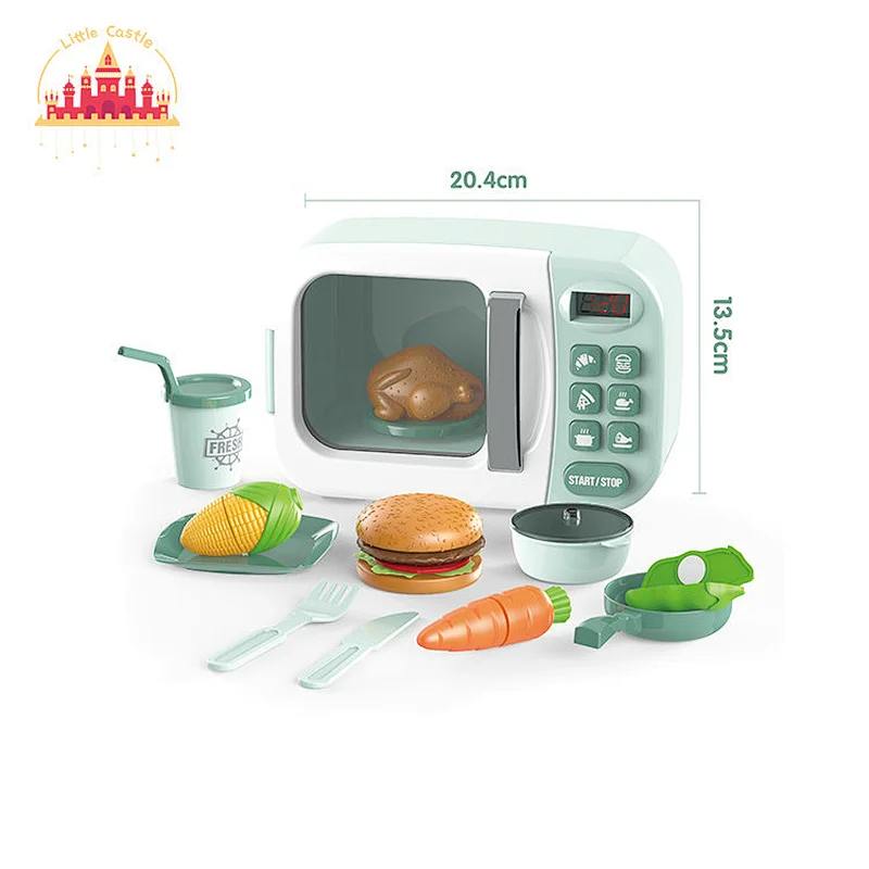 Hot sale kitchen set toy plastic microwave toy for toddler SL10D157