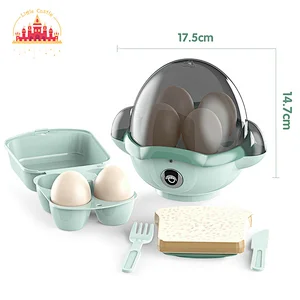 Newest plastic rotary egg steamer with lighting and sound effects for kids SL10D161