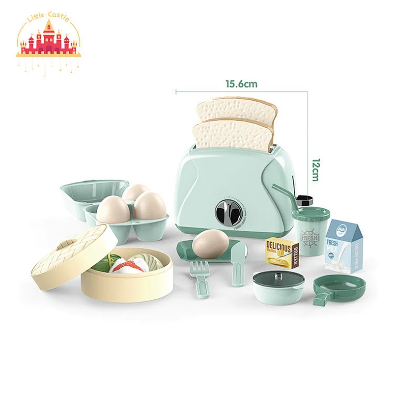 New Arrival kitchen pretend play electric bread machine toy for children SL10D147
