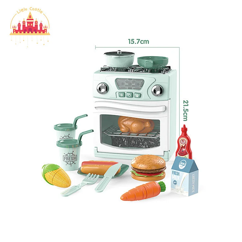 Plastic home appliance food play toy oven toy for kids SL10D150