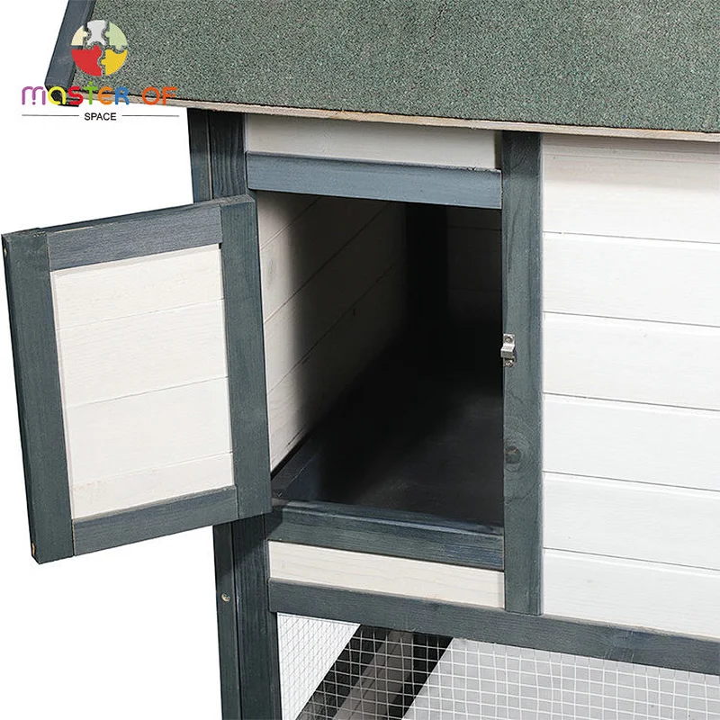 High Quality Pet House Outdoor Backyard Large Wooden Cage For Rabbit W06F155