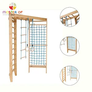 Indoor & Outdoor play set Gymnastic home wall gym for kids W01D169