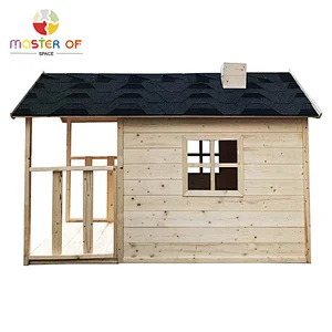 New Arrival Kids Cubby House Backyard Outdoor Small Wooden Playhouse W01D089