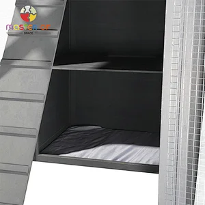 New Design Outdoor Backyard Pet House Wooden Big Size Cage For Cats W06F153