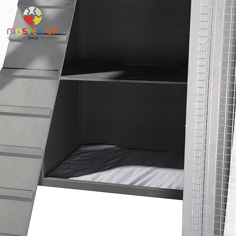 New Design Outdoor Backyard Pet House Wooden Big Size Cage For Cats W06F153
