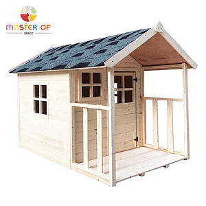 New Arrival Kids Cubby House Backyard Outdoor Small Wooden Playhouse W01D089