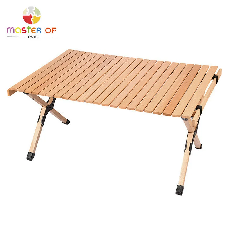 outdoor camping wooden portable picnic table W08C348