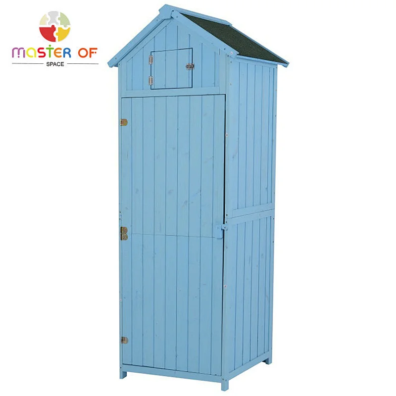 Outdoor Garden Pet House 2-Tier Wooden Rabbit Huntch With Rainroof W06F159