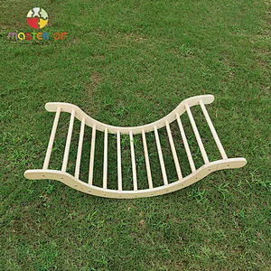 Home Playground Activity Centre Wooden Climbing Arch for Kids W01F048