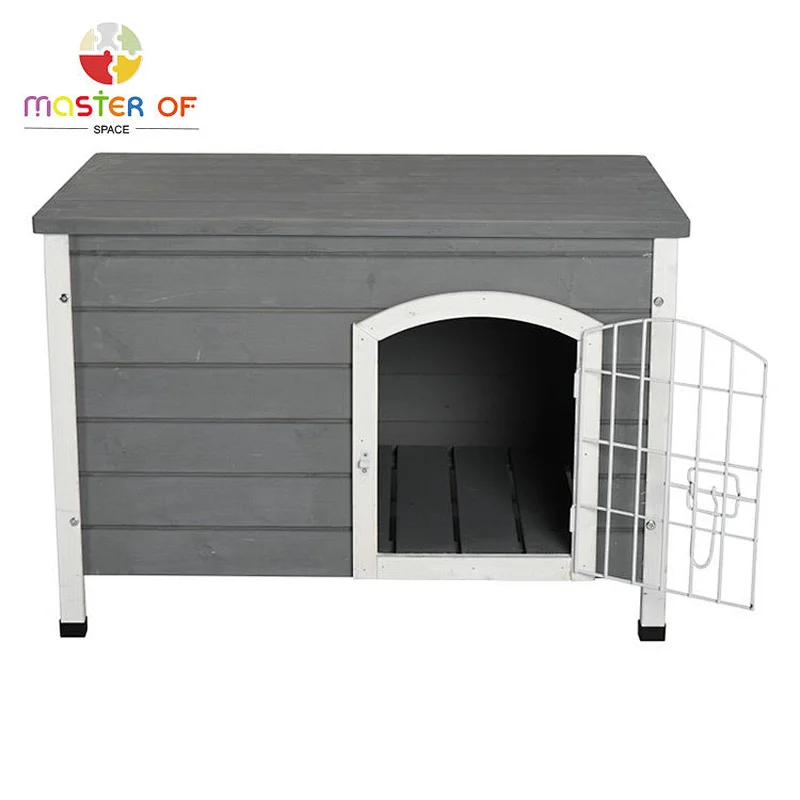 Double indoor medium wooden dog crate for sale W06F147