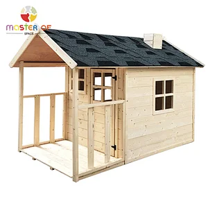 New Arrival Kids Cubby House Backyard Outdoor Small Wooden Playhouse W01D089