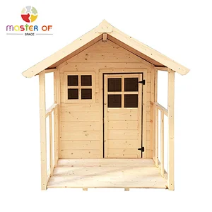 New Arrival Kids Cubby House Backyard Outdoor Small Wooden Playhouse W01D089