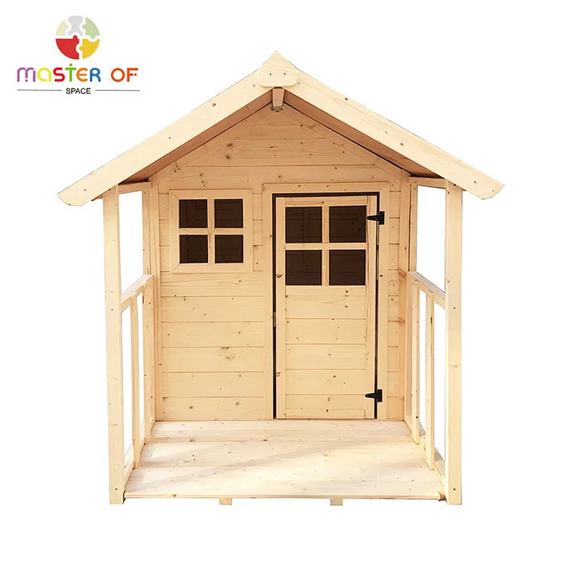 New Arrival Kids Cubby House Backyard Outdoor Small Wooden Playhouse W01D089