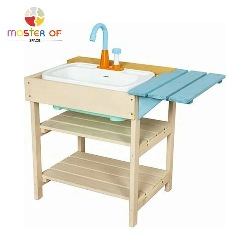 Multi colour nursery motor skills toy wooden balancing stepping stones for children W10F068