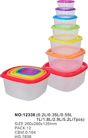 plastic storage containers food