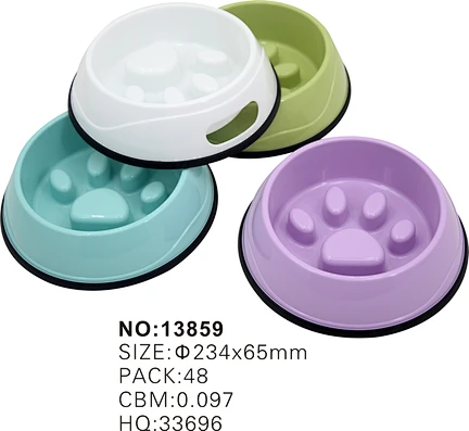Slow Feeder Dog bowl， New Arriving， Fun Feeder， Slow Feeding ，Interactive Bloat Stop Dog Bowls.