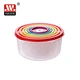 plastic round container with lid