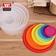 plastic round container with lid